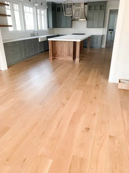 The Kitchen room with wooden floor