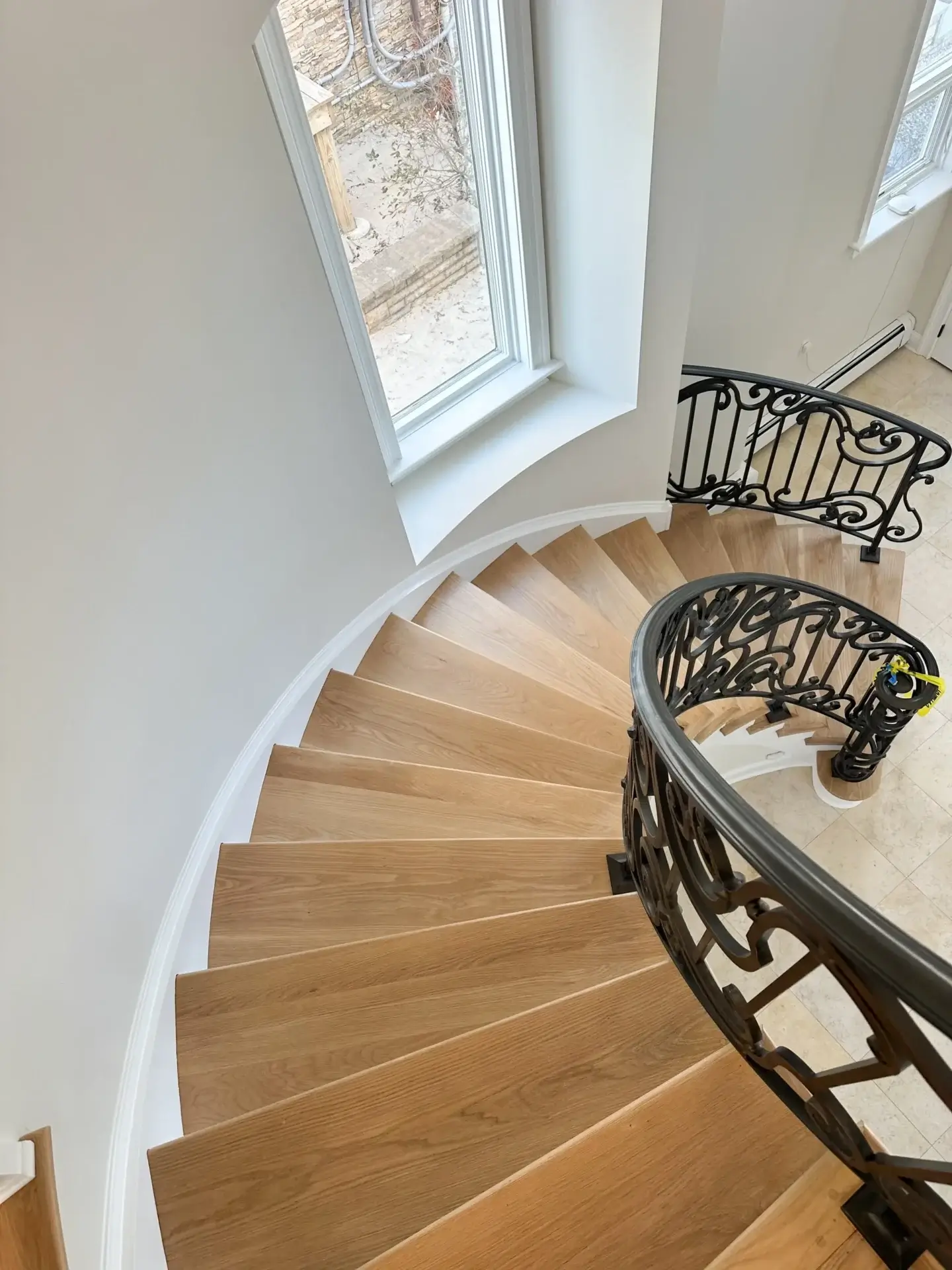 European white oak installation in Sea Girt NJ